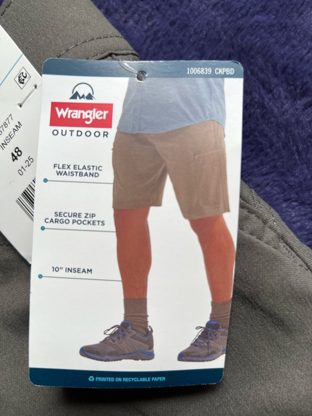 Wrangler Outdoor Men's Cargo Shorts